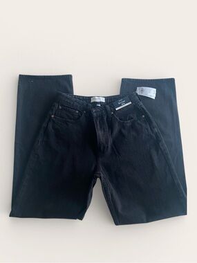 Abercrombie & Fitch The Loose High Rise Jeans - Tall, Black Wash